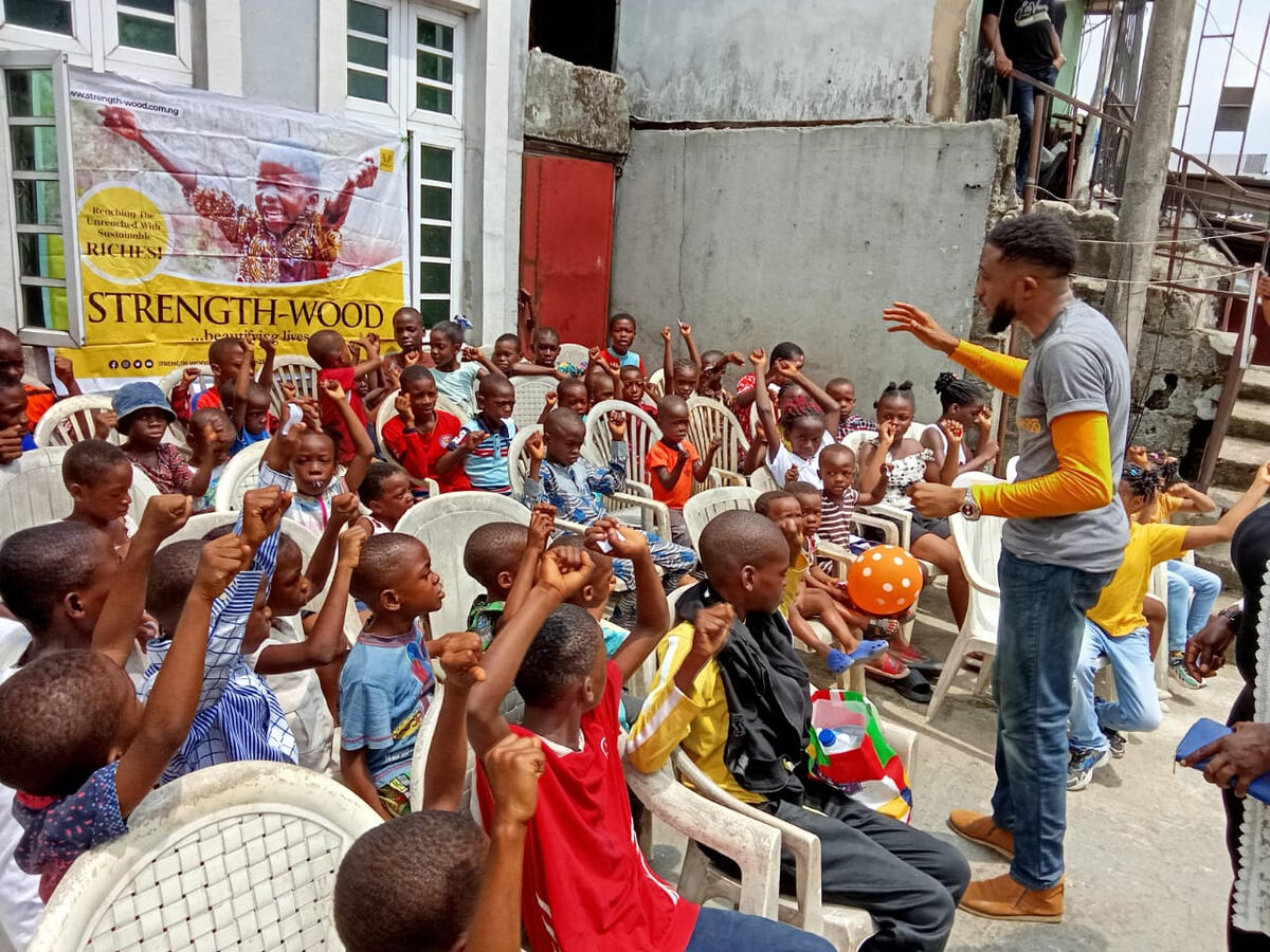 Orogwe Easter Teenagers Outreach